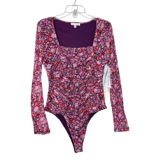 Stitch Fix l Nine Britton Floral Bodysuit,  Large - Picture 1 of 6